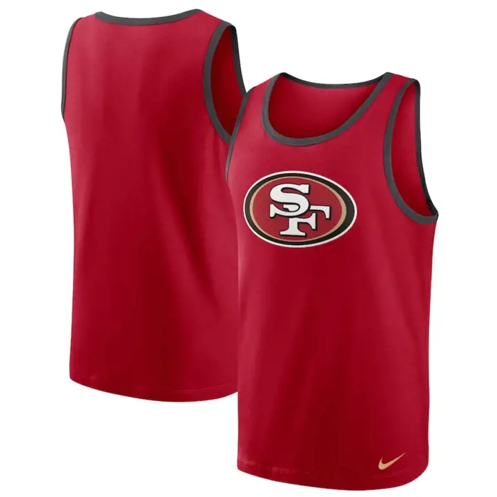 Débardeur Nike Triblend NFL San Francisco 49ers 23 rouge/anthracite