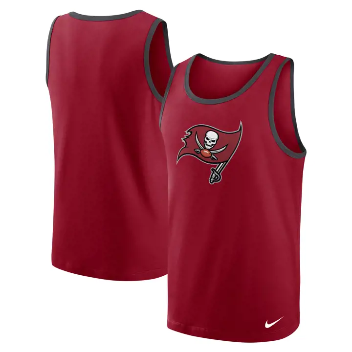 Tampa Bay Buccaneers NFL Nike Débardeur chiné 23 rouge/anthracite