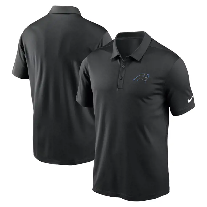 Polo NFL Nike Team Logo Franchise Carolina Panthers 23 noir