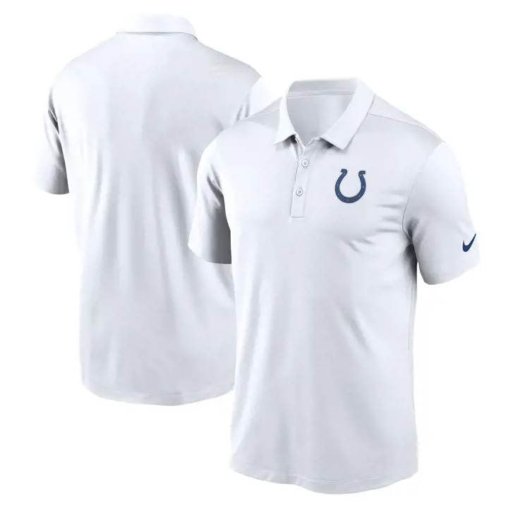 Polo Franchise Logo d'équipe NFL Nike Indianapolis Colts 23 blanc