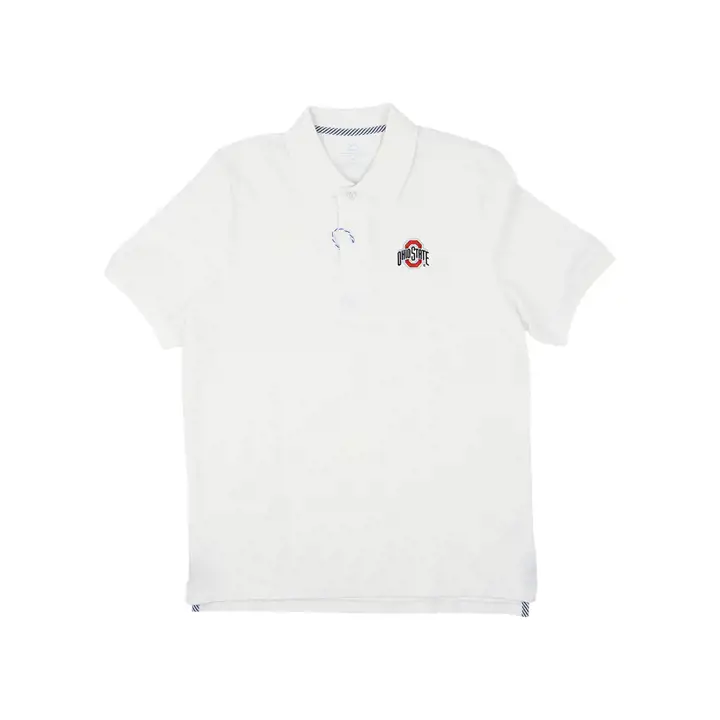 Polo Skipjack Gameday NCAA Ohio State Buckeyes BLANC