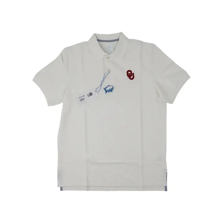 Polo Skipjack Gameday NCAA Oklahoma Sooners BLANC