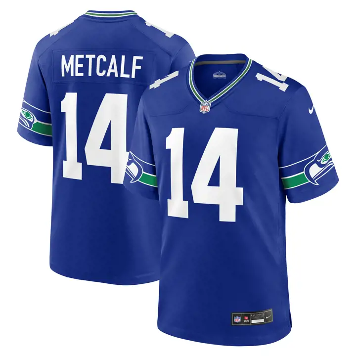 Maillot de match NFL Seattle Seahawks DK Metcalf RBL