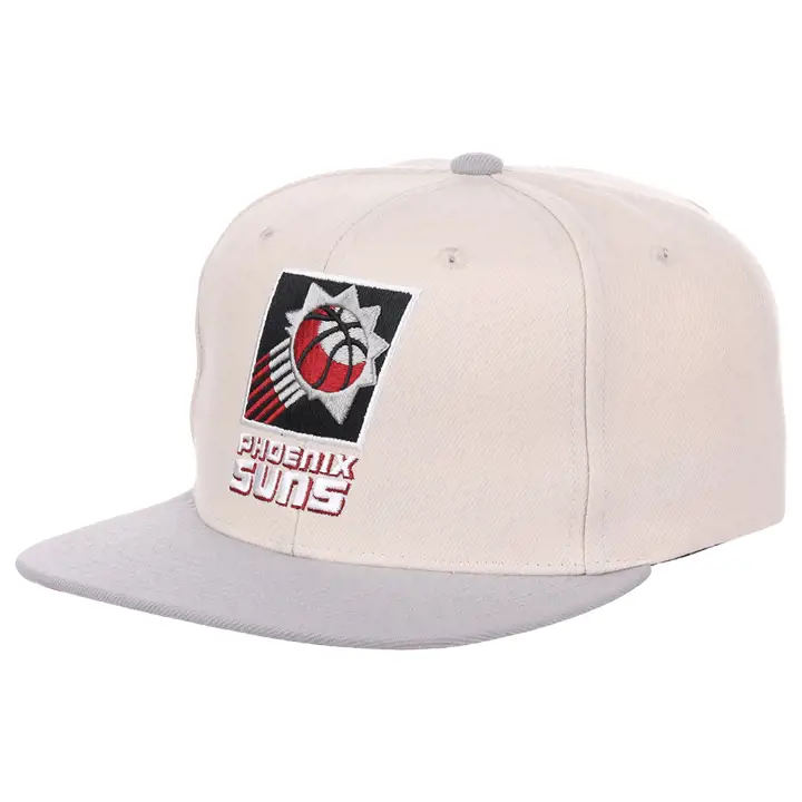 Phoenix Suns NBA Chiment Snapback ivoire/gris/rouge