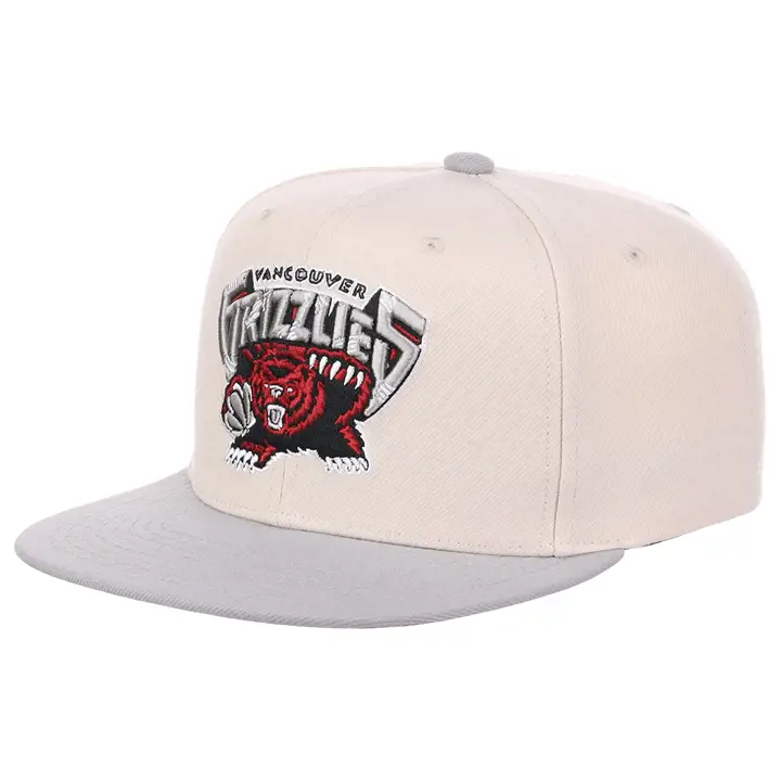 Casquette Snapback NBA Vancouver Grizzlies ivo/gris/rouge