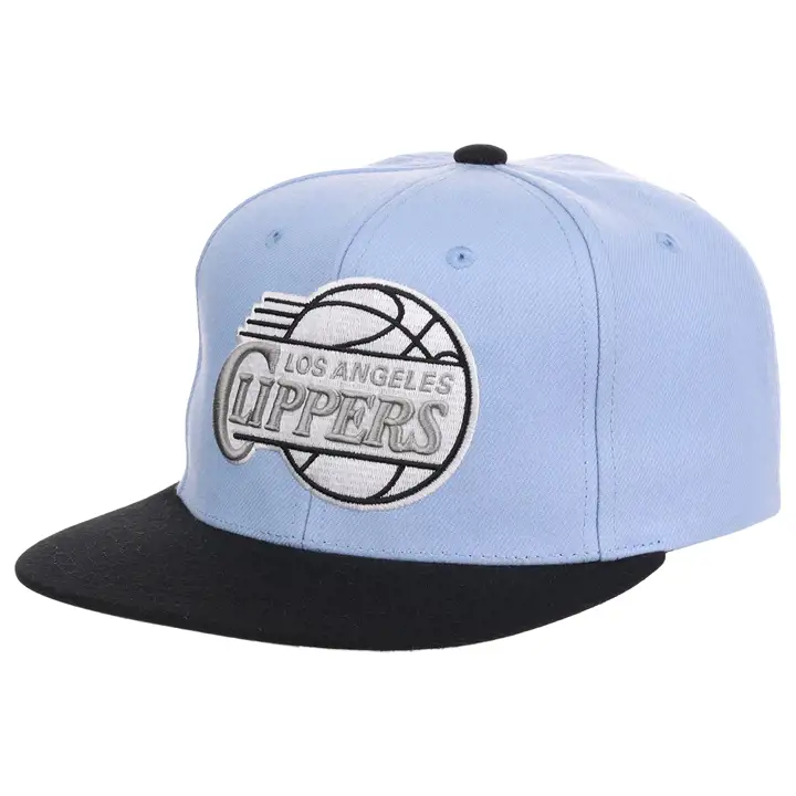 Casquette snapback NBA Los Angeles Clippers noire et bleue skbl/blk/gry