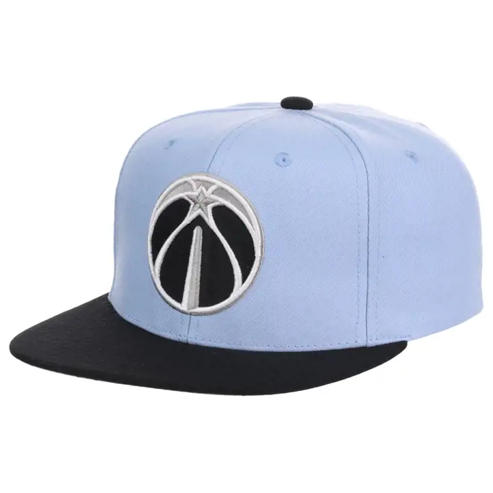 Casquette snapback Washington Wizards NBA noire et bleue skbl/noir/gris