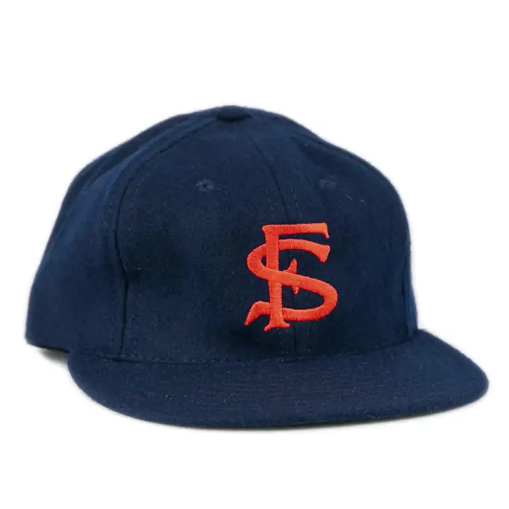 Casquette de baseball vintage Université d'État de Fresno 1958
