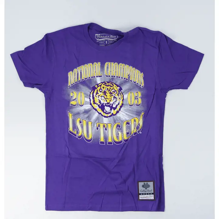 T-shirt NCAA LSU Big Shine 23 violet