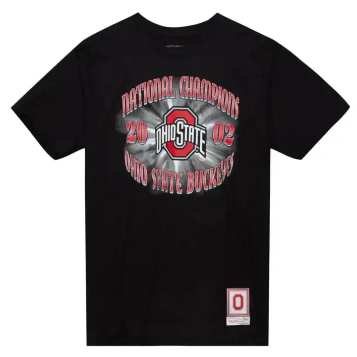 T-shirt NCAA Ohio State Buckeyes Big Shine 23 noir