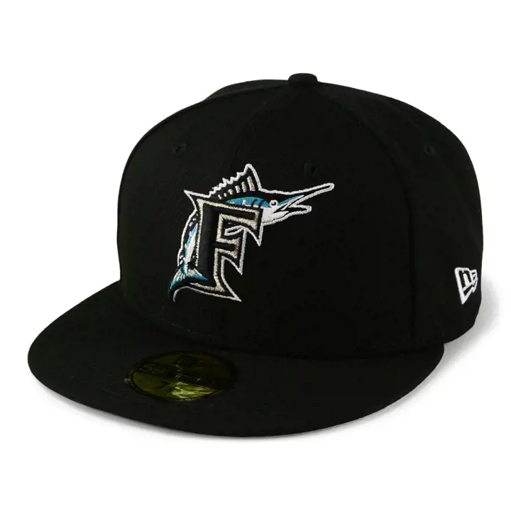 F Marlins MLB PATCH UP 59FIFTY blk