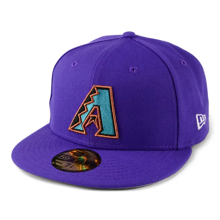 Casquette 59FIFTY DBacks MLB PATCH UP noire