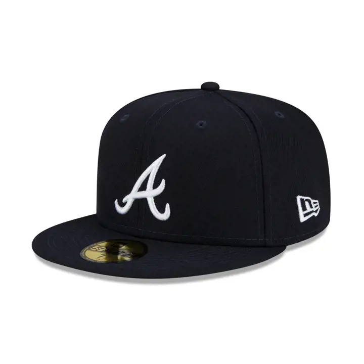 Casquette 59FIFTY MLB Atlanta Braves PATCH UP bleu marine