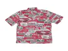 Ohio State Buckeyes NCAA Men's Scenic Camp Shirt Button Up Shirts