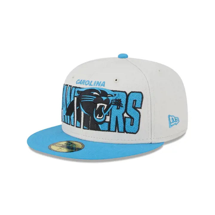 Carolina Panthers 23 NFL Draft 59FIFTY ivo/blk