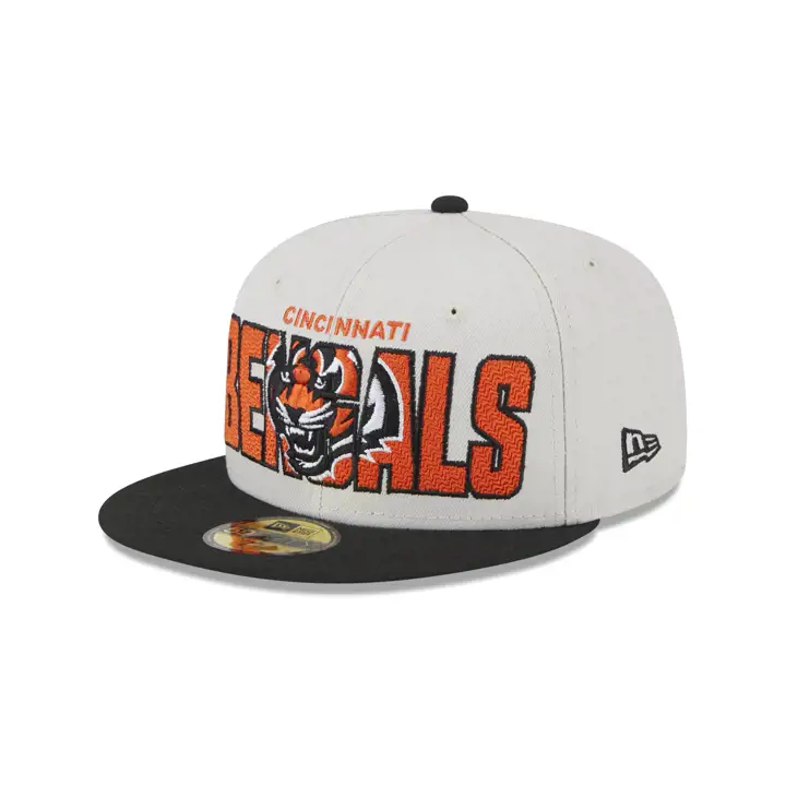Cincinnati Bengals 23 NFL Draft 59FIFTY ivo/blk