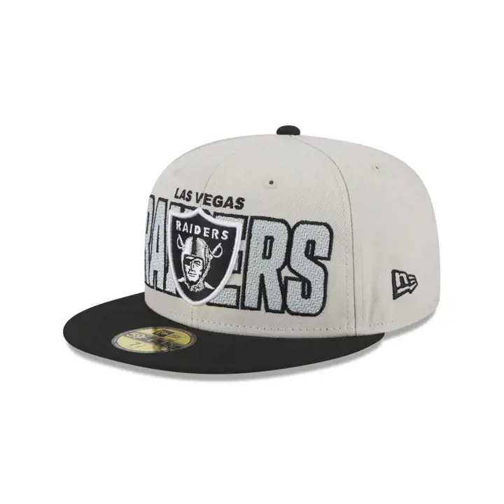 Las Vegas Raiders 23 NFL Draft 59FIFTY ivo/noir