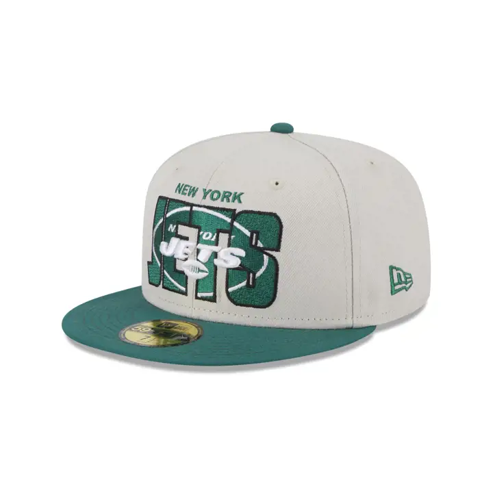 New York Jets 23 NFL Draft 59FIFTY ivo/dkgrn