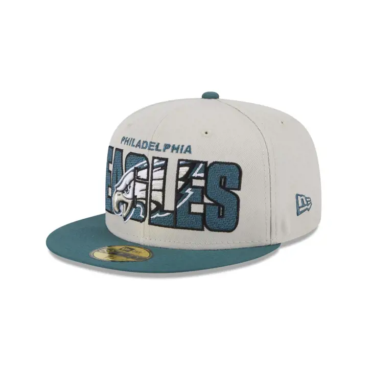 Philadelphia Eagles 23 NFL Draft 59FIFTY ivo/vert