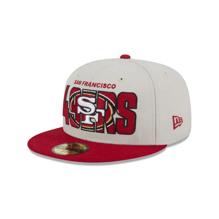 San Francisco 49ers 23 NFL Draft 59FIFTY ivo/rouge