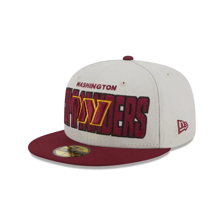 Casquette 59FIFTY Washington Commanders 23 NFL Draft ivo/mar