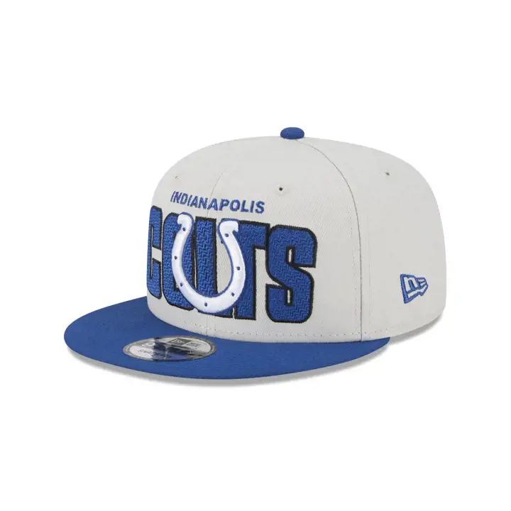 Indianapolis Colts 23 NFL Draft 9FIFTY Ivoire/Bleu Royal
