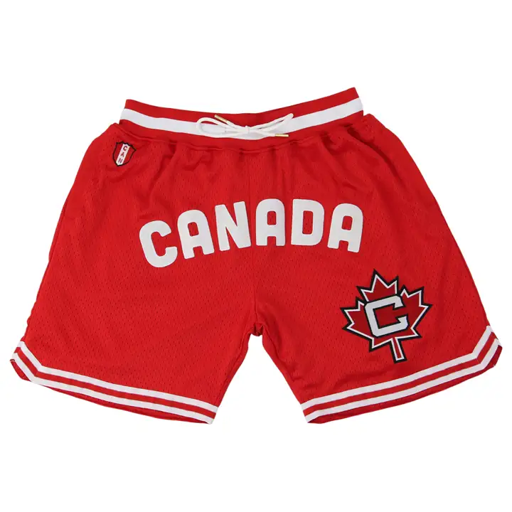 Short rouge Fierté du Canada