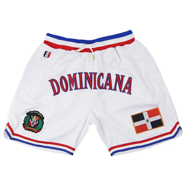 Shorts Fierté Pays République Dominicaine Blanc