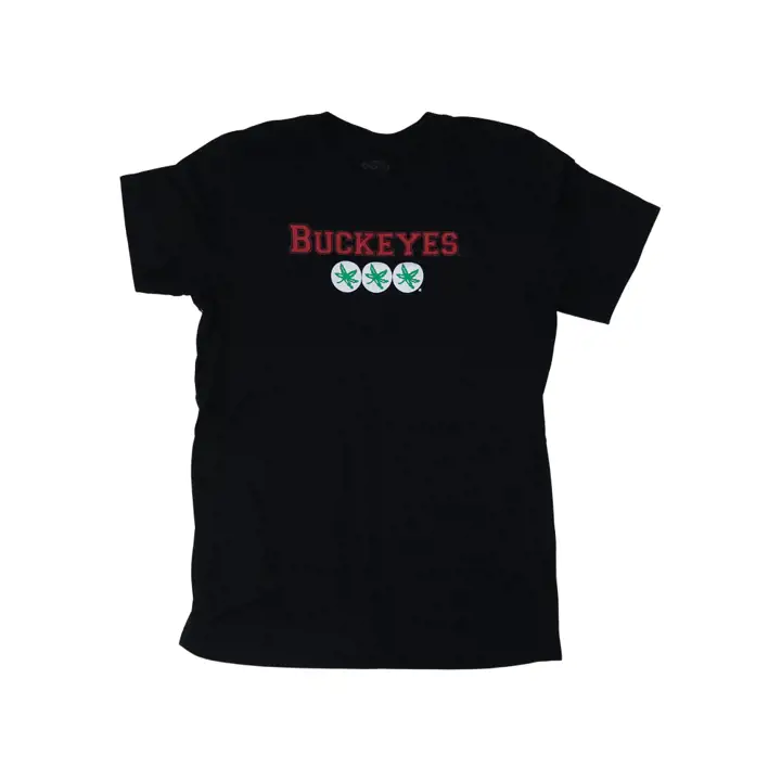 T-shirt femme Ohio State Buckeyes NCAA Bend Active à feuille de marronnier