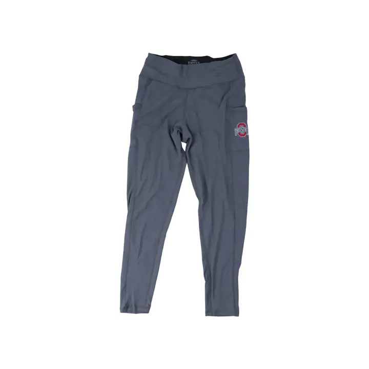 Legging de sport pour femme Ohio State Buckeyes NCAA Bend Active avec poches