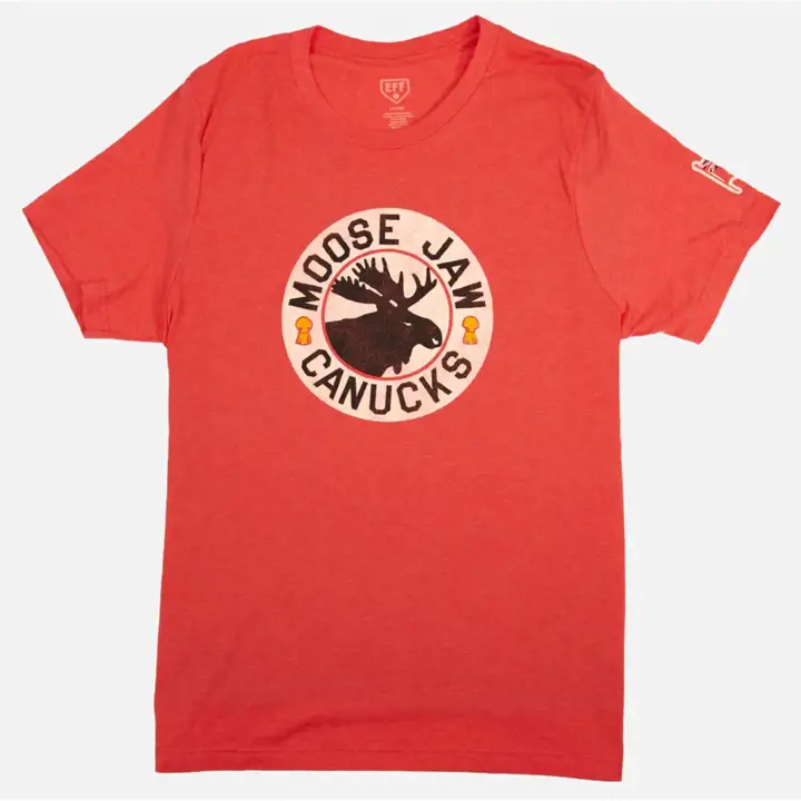 T-shirt de hockey des Moose Jaw Canucks