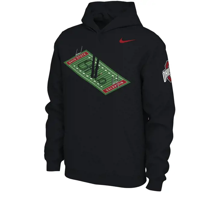 Ohio State Buckeyes M NK HOODY TRADITIONS QS blk