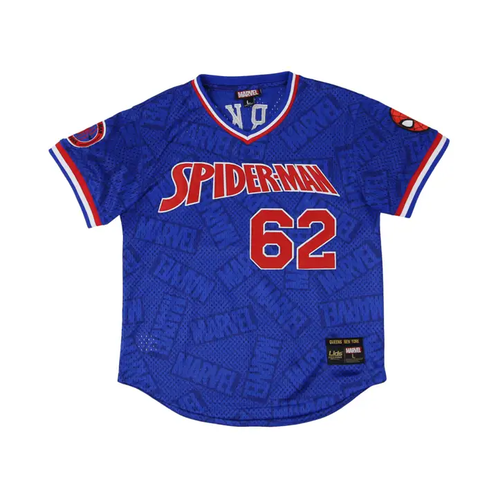 Maillot col en V en maille pour jeune Spiderman Marvel rbl