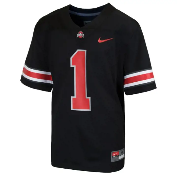 Maillot de football américain Ohio State Buckeyes NCAA Tod noir