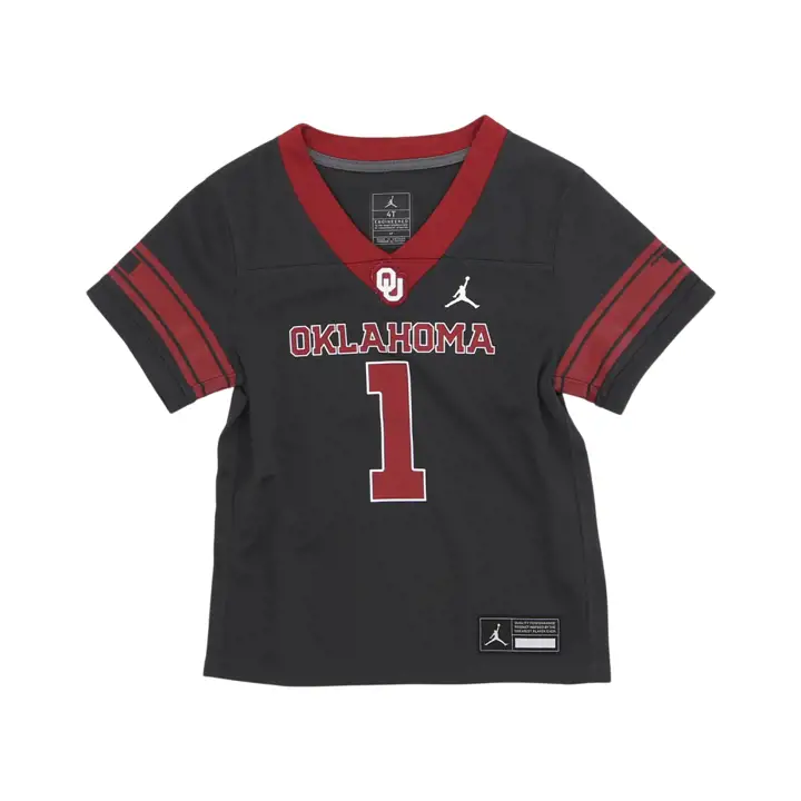 Maillot de match NFL Oklahoma Sooners Tod ANTHRACITE