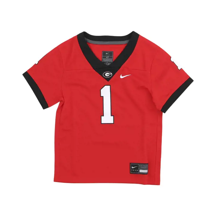 Georgia Bulldogs NCAA Tod FB Game Jersey RED