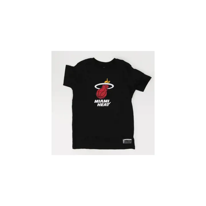 MIAMI HEAT T-SHIRT JEUNE NBA CORE noir