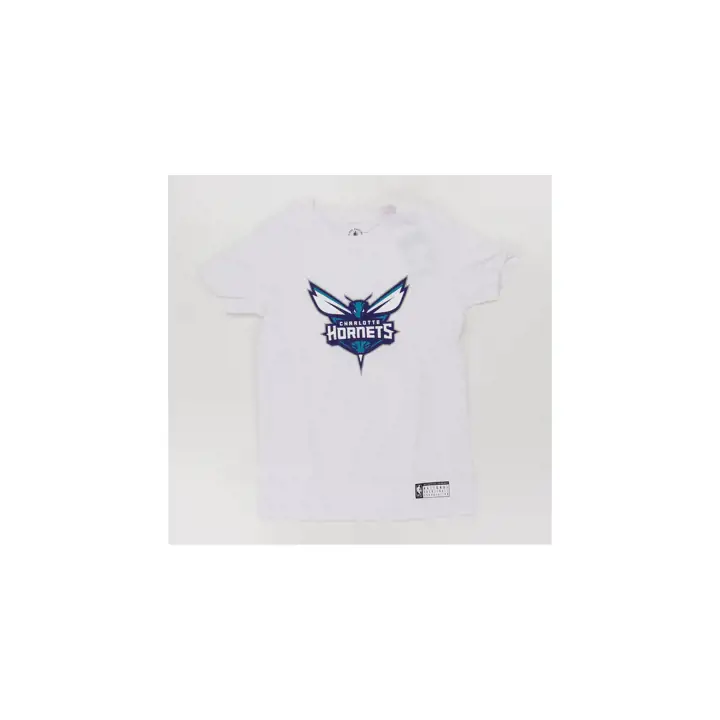 T-SHIRT ENFANT BLANC CHARLOTTE HORNETS NBA
