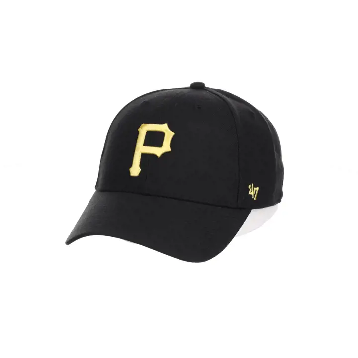 PITTSBURGH PIRATES MLB Casquette souple noire BLK