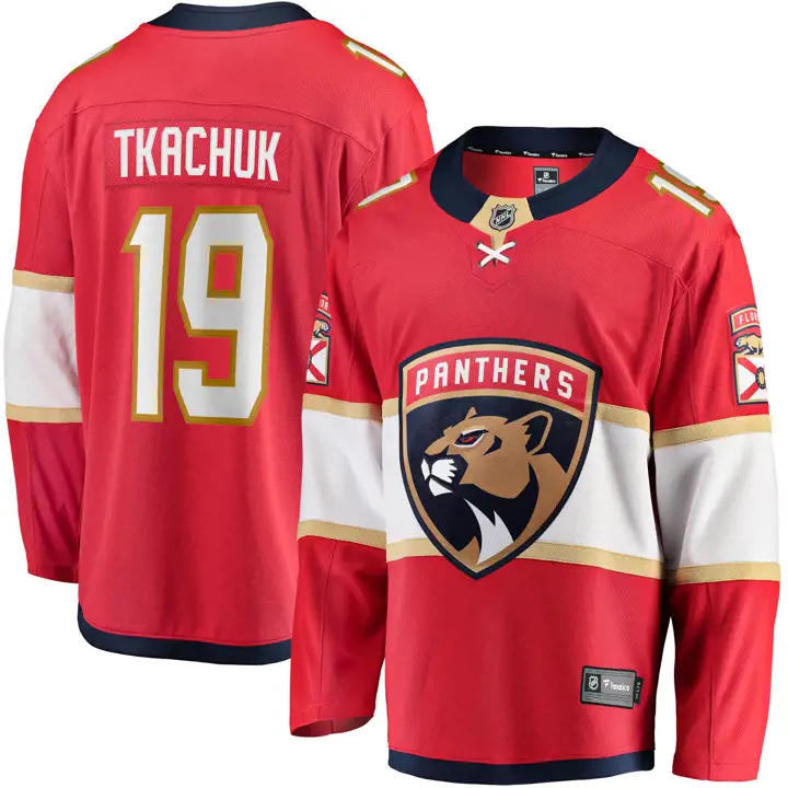Maillot de joueur NHL Breakaway Matthew Tkachuk des Florida Panthers
