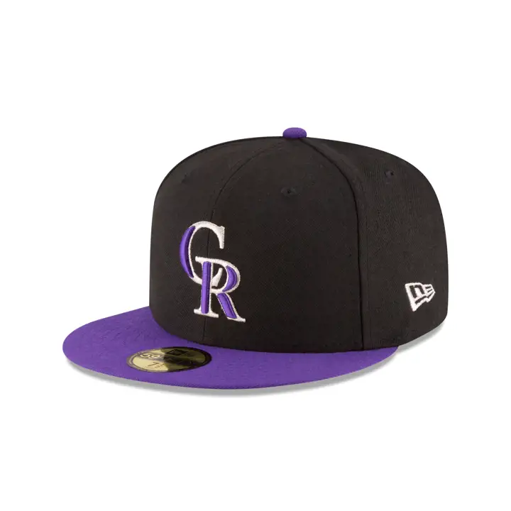 Colorado Rockies 2023 MLB JACKIE ROBINSON 59FIFTY VIOLET