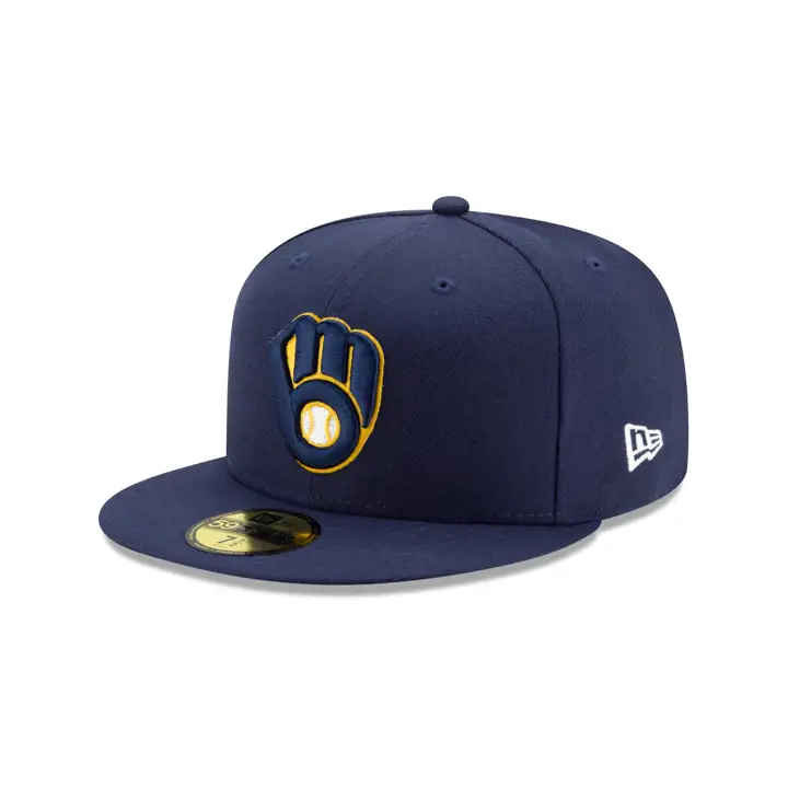 Milwaukee Brewers 2023 MLB JACKIE ROBINSON 59FIFTY JAUNE