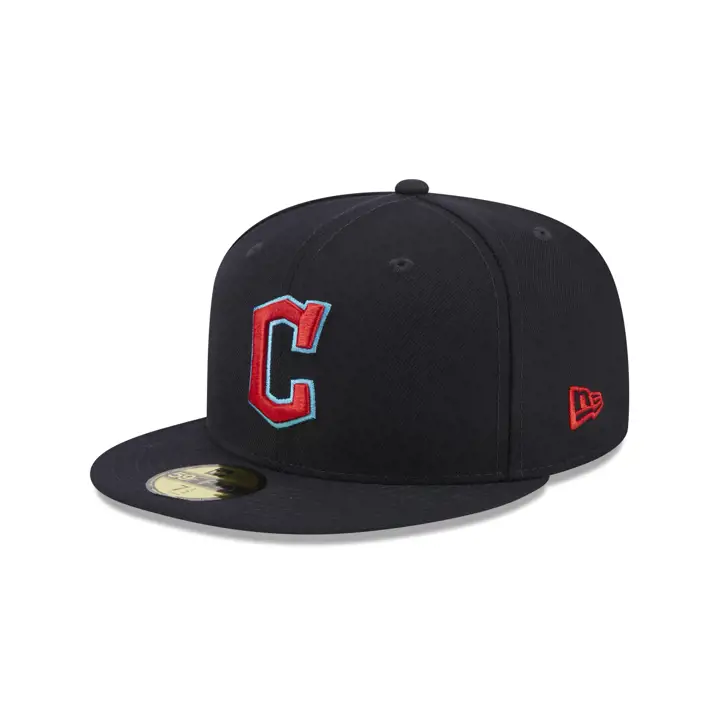 Cleveland Guardians 2023 MLB FÊTE DES PÈRES 59FIFTY MARINE