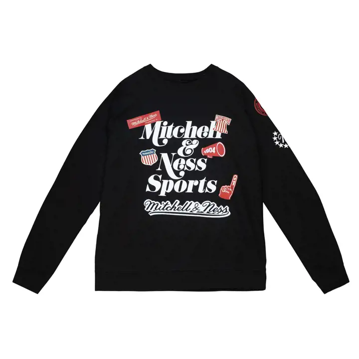 M&N Champ Crew NOIR