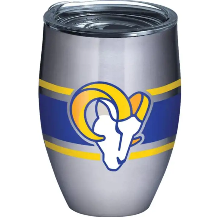 Los Angeles Rams Gobelet Rayé en Acier Inoxydable de 35 cl