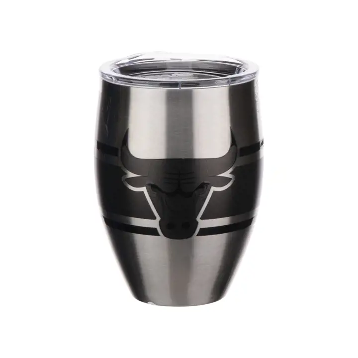 Gobelet en acier inoxydable Chicago Bulls 355 ml à rayures