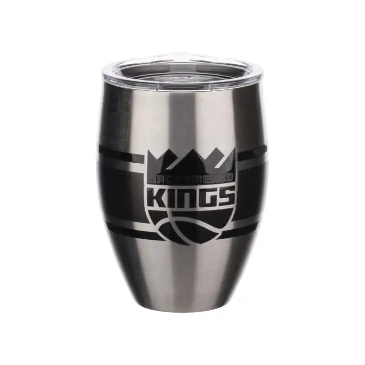 Sacramento Kings 12oz Rayures Acier Inoxydable ast