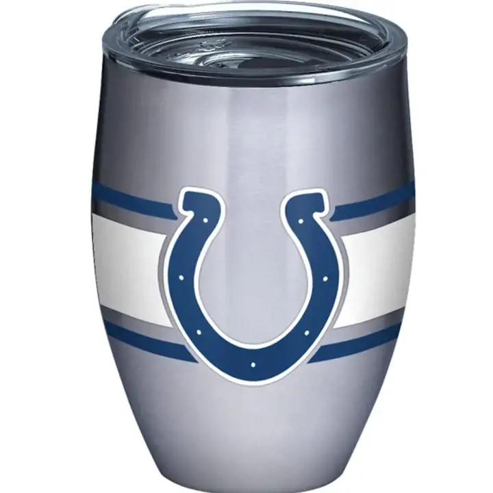 Gobelet en acier inoxydable Indianapolis Colts 35 cl rayé ast