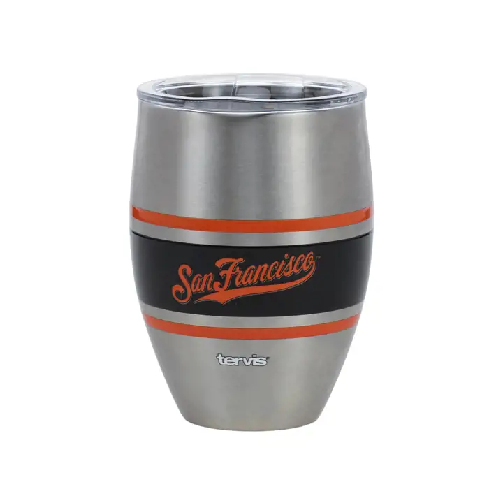 San Francisco Giants 35 cl en acier inoxydable à rayures