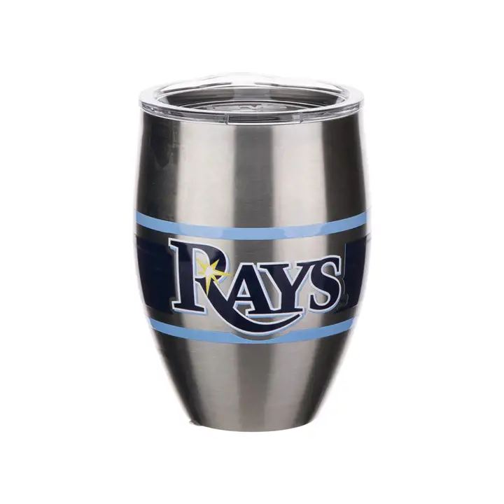 Tampa Bay Rays Acier Inoxydable Rayé 35 cl